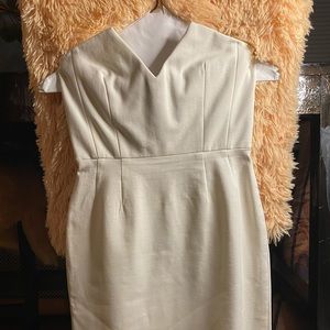 Privee Strapless deep V plunge Cocktail Dress